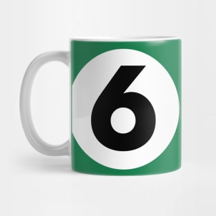 Billiard, Six Ball Mug